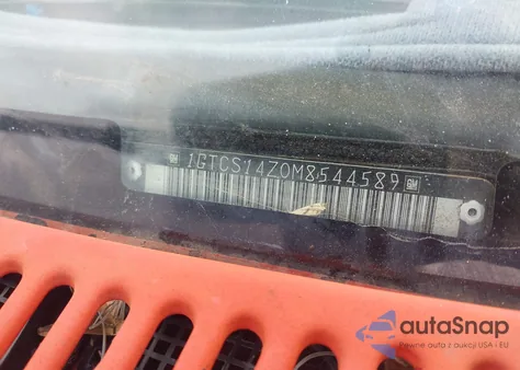 1991 GMC Sonoma z USA, uszkodzony, nr VIN 1GTCS14Z0M8544589